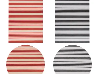 Rugs No 233 Low-poly 3D model