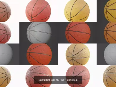 Basketball Ball 4K Pack