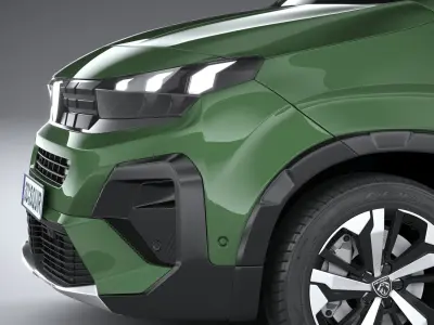 Peugeot Rifter Long 2024 3D model