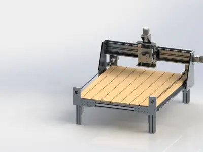 CNC Router 3D model