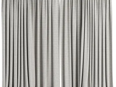 Curtain Set M54 3D model