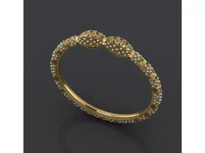 fusion bangles moo karra indian  30 3D print model
