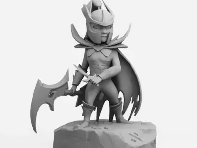Phantom Assassin Chibi - DOTA 2 - 3D Print Collection 3D print model