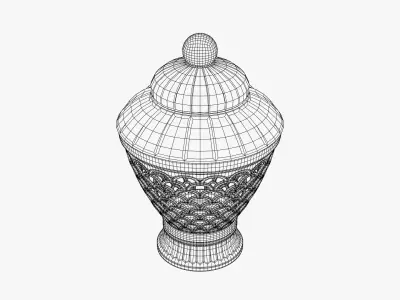 Ceramic Lantern 3D model