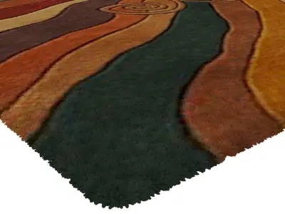 Rug Set 1225 3D model