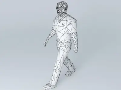 CEO person model NEG Free 3D model