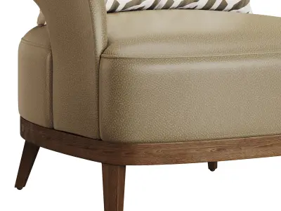 BOLERO UPHOLSTERED CHAIR 3D model purchase