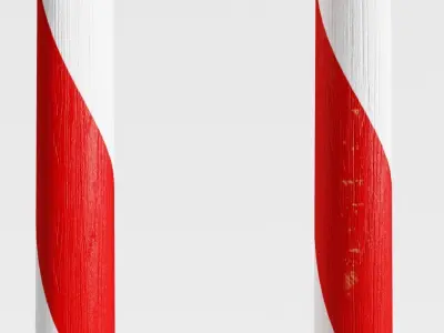 Jousting Lance 3D model