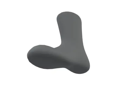 Sock Icon v2 002 Low-poly 3D model