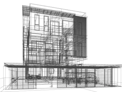  3STORIES RESIDENT  3D model