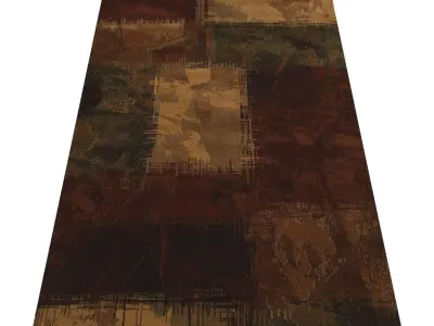Rug Set 1211 3D model