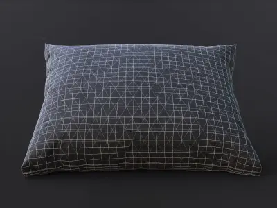 Nylon Pillow Low-poly 3D model