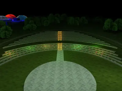 Zabeel park 3D model