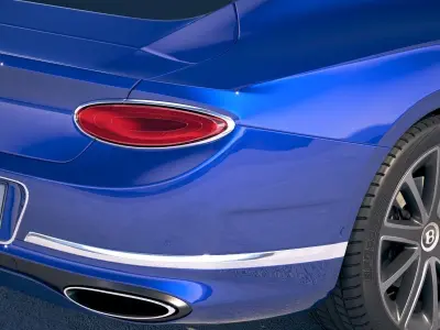 Bentley Continental GT 2018 3D model