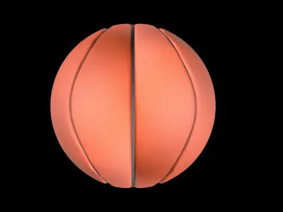 Basketball ball Free 3D model