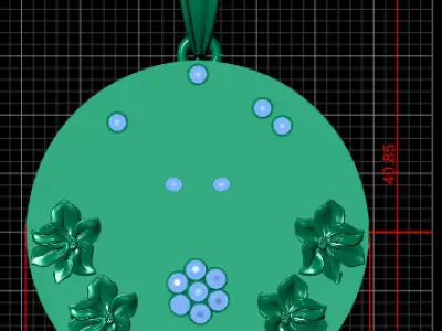 Starbucks pendant 3D   3D print model