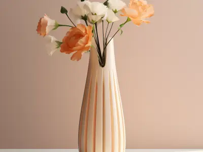 Primavera Vase for Elegant Decor 3D print model