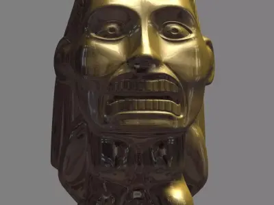 Indiana Jones Golden Idol Free 3D model