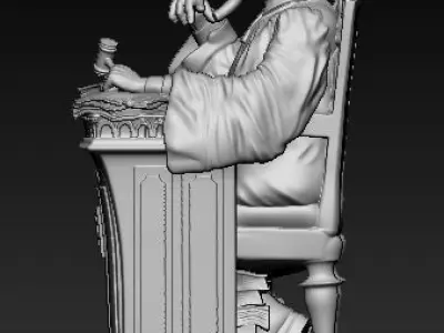 Ganesha Idol 3D Printable model 14 3D print model