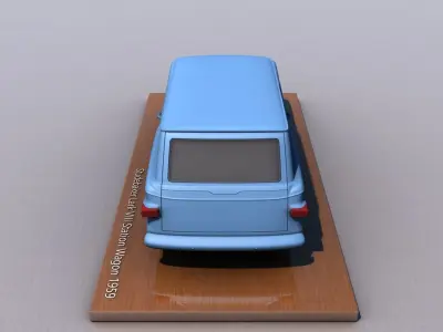 Studebaker Lark VII Station Wagon 1959 3D print model