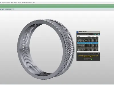 torpedo ring Free 3D print model