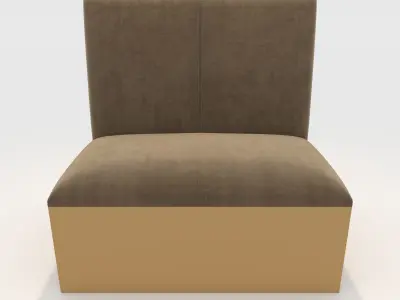 Sofa Cafe 4 3D model