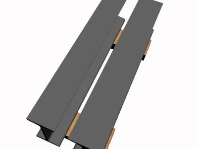 S6 Standard Beam 3D model