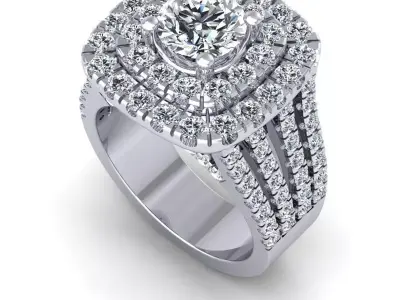 3D CAD NJ-1619-Ring 3D print model