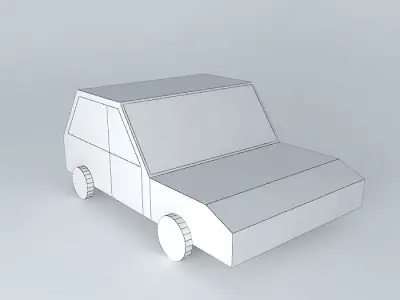 Name car Free 3D model