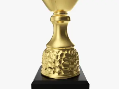 Cup trophy 06 3D model