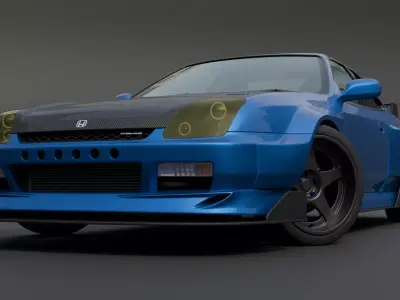 Honda Prelude 5 Type SH Tuned 3D model