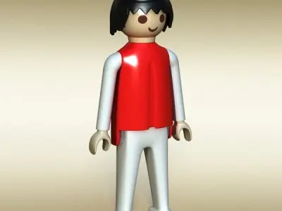 Playmobil Toy 3D model