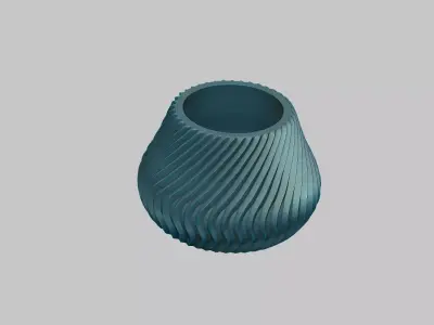 vase pot planter 3d print c01  3D print model