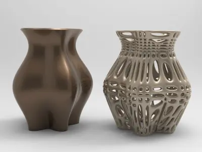 Vase Voronoi 8 3D print model