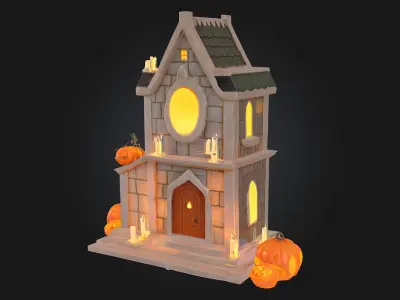 Haunted House Delight  3D model