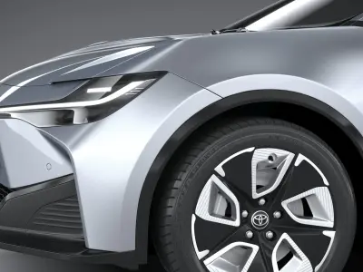 Toyota BZ3 2024 3D model