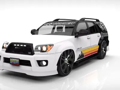 TOYOTA 4RUNNER 2008 KIT RD  3D model