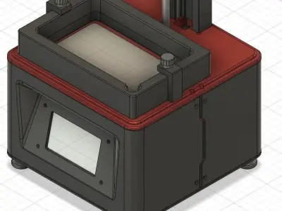 ELEGOO MARS RESIN 3D PRINTER 3D model