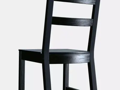 NORDVIKEN Chair 1 Low-poly 3D model