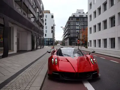 PAGANI HUAYRA ROADSTER 3D model