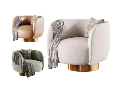 Armchair DORIS 3D model