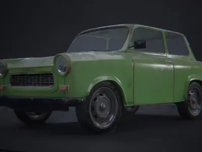 Trabant 601 3D model