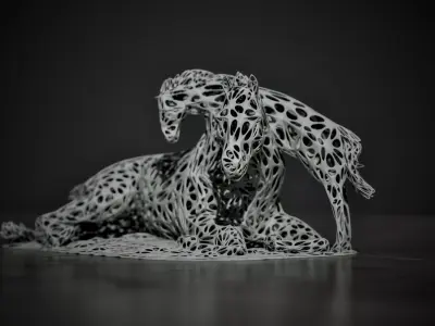 Horse 3D print model