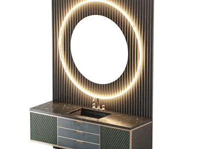 Luxury Brands Bathroom 3D model