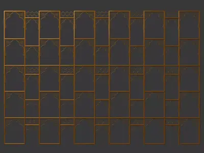 Metal Partition 3D model