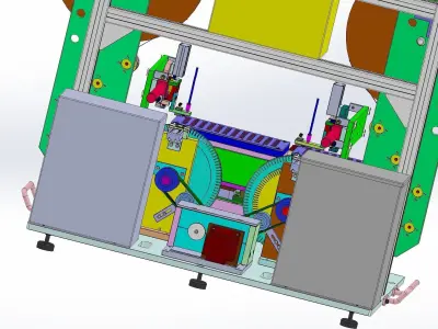 Laminating machine 3D model