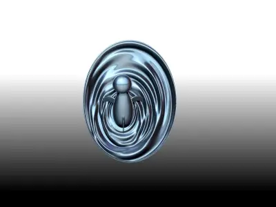 dolphin ashtray  3D print model