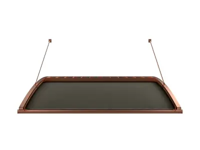 Motorized Pergola 6 copper matte 3D model