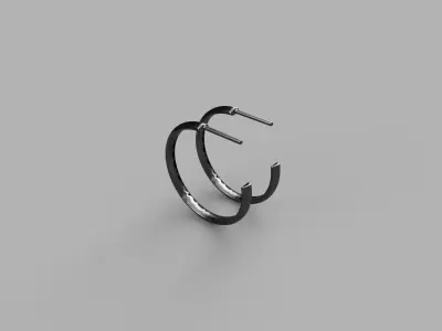 Earrings from Etsy 3D model