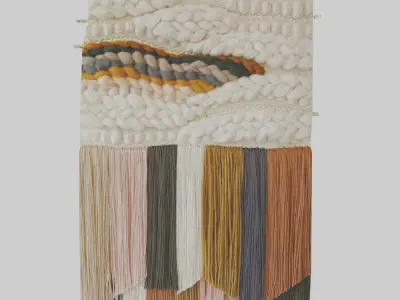 Sunwoven Wall Hanging 3D model